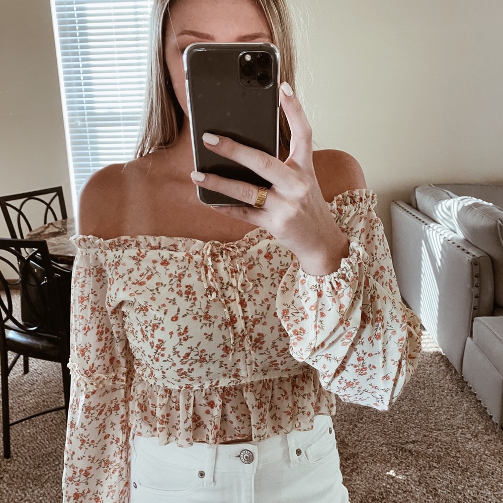 Floral blouse
